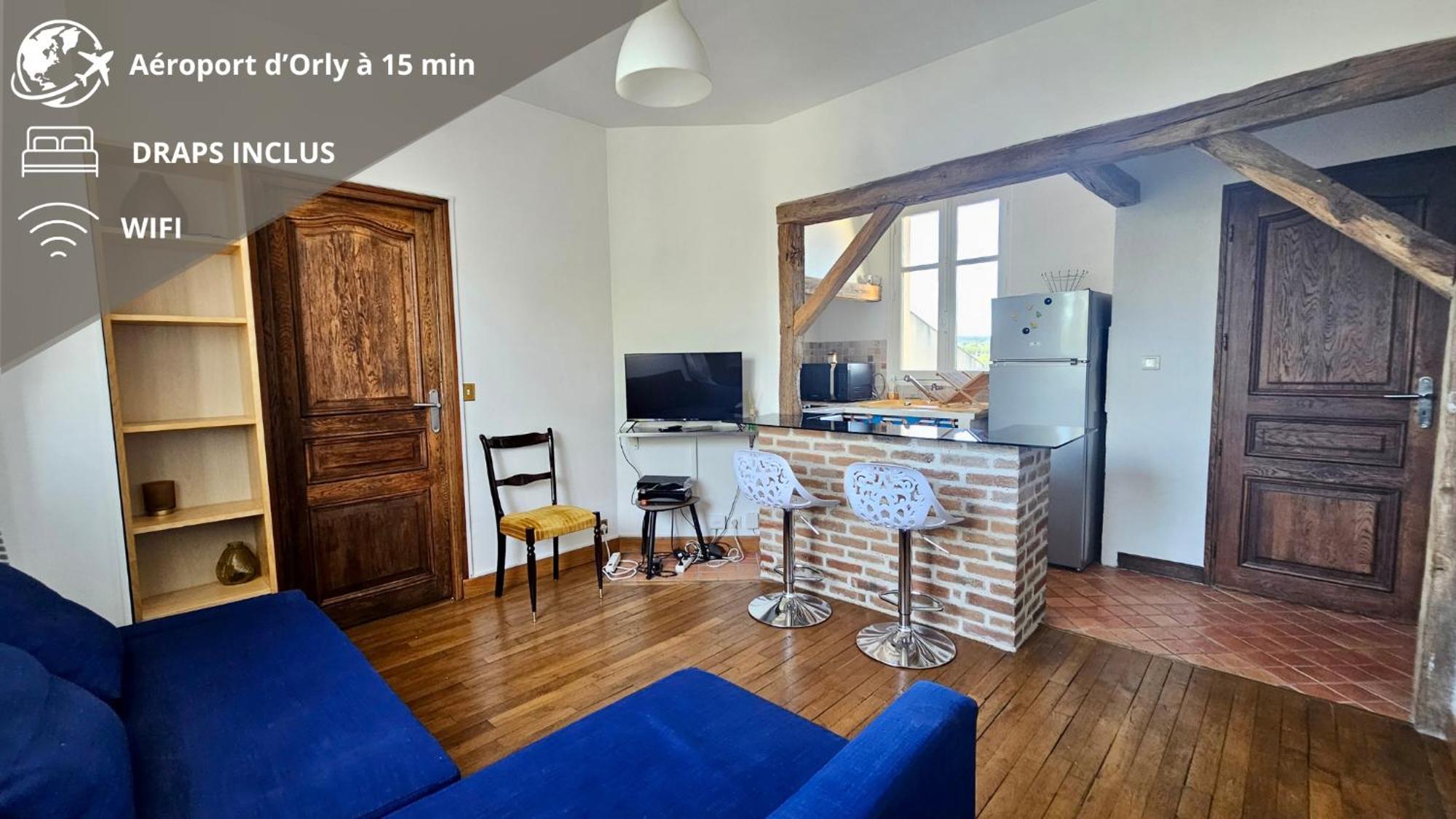 Ferienwohnung Petit Cocon A 25 Min De Paris Et De L'Aeroport D'Orly Antony Exterior foto